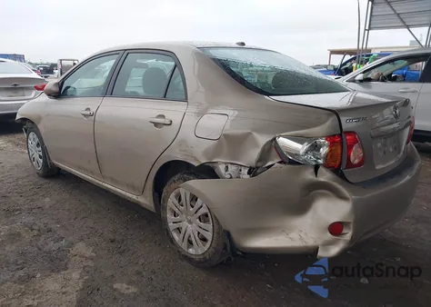 2009 Toyota Corolla Xle from USA, damaged, VIN 1NXBU40E79Z010087